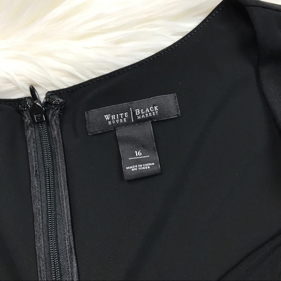 White House Black Market Dresses - White House Black Market Black Sheath Dress White House Black Market Dresses - White House Black Market Black Sheath Dress