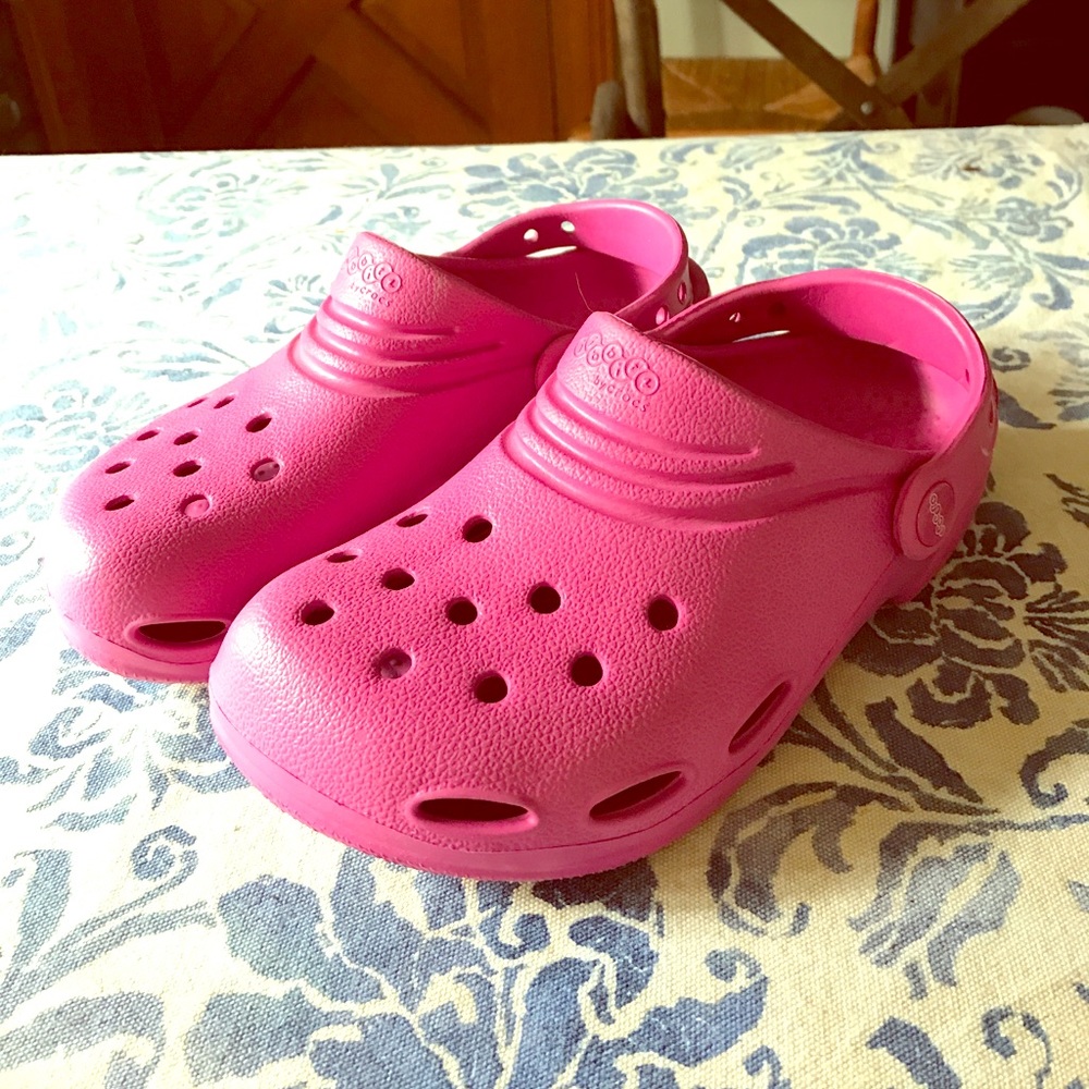 Jibbits by Crocs kids XL Excellent Condition