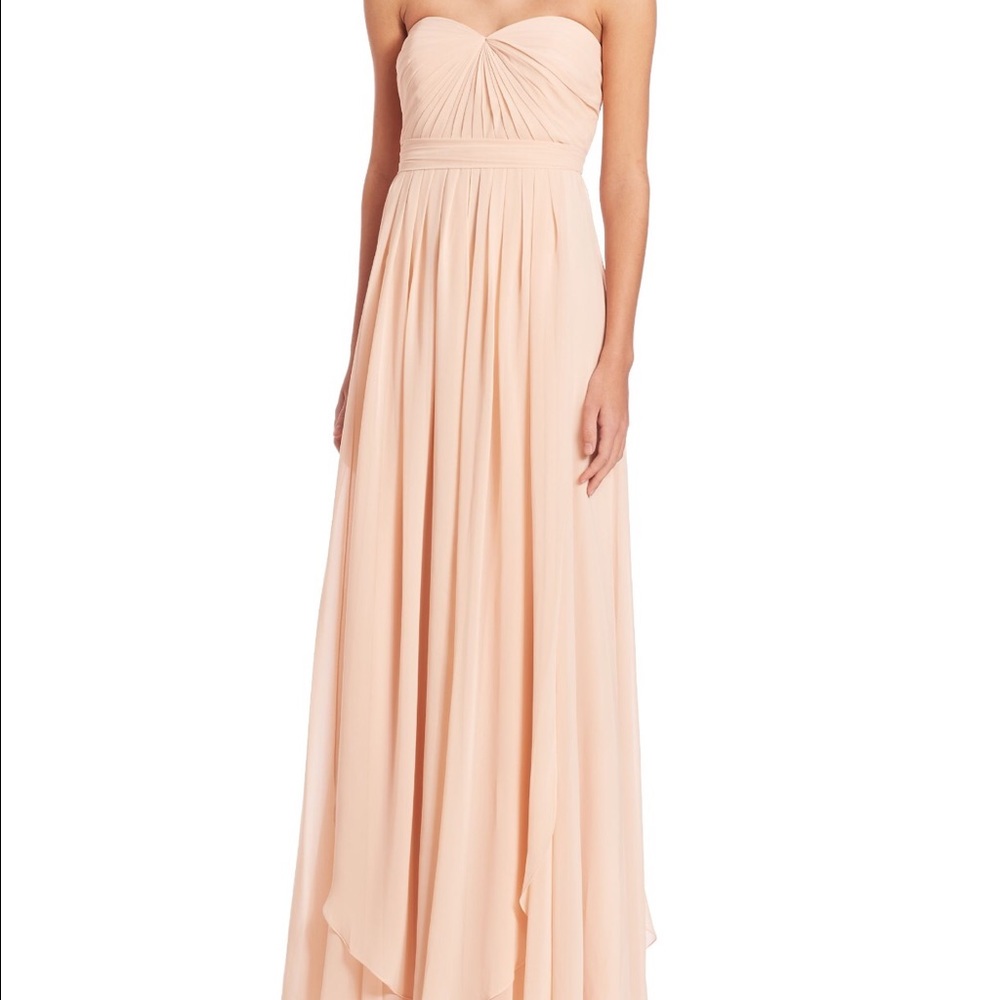 Jenny Yoo Mira Gown in Blush Color
