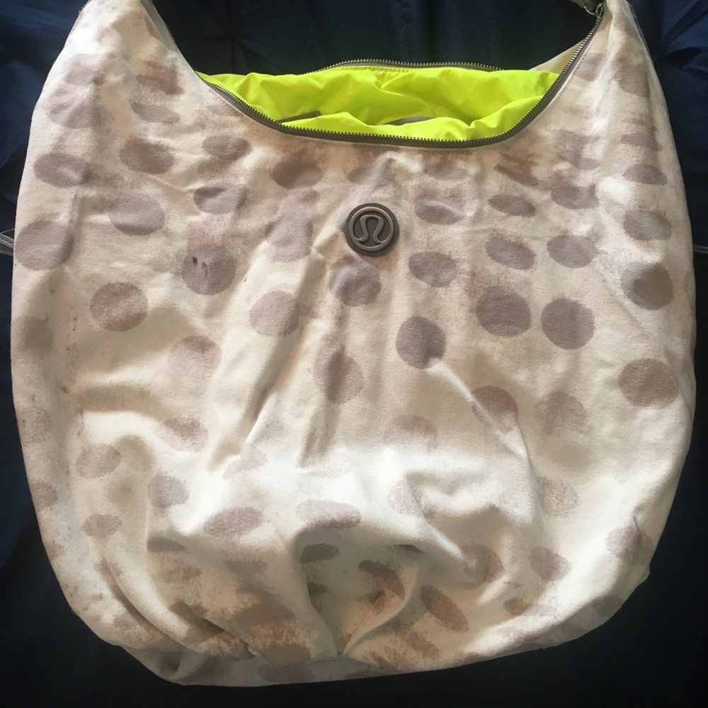 LuLu Lemon gym bag