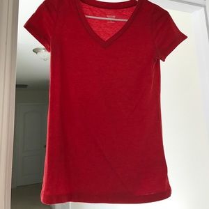 Mossimo Supply Co. Red V-Neck