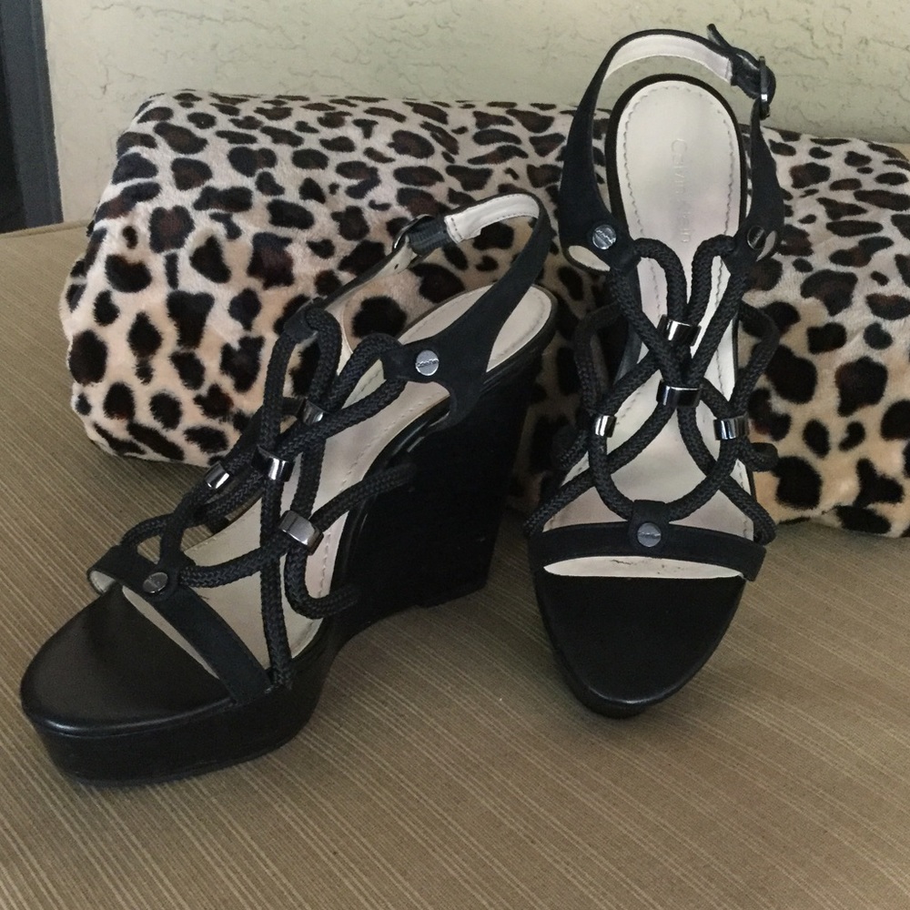 CALVIN KLEIN WEDGES