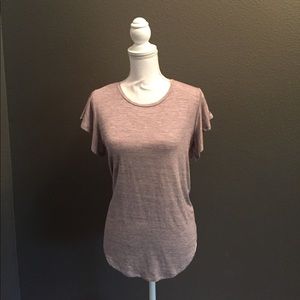 Dolan flutter sleeve t-shirt