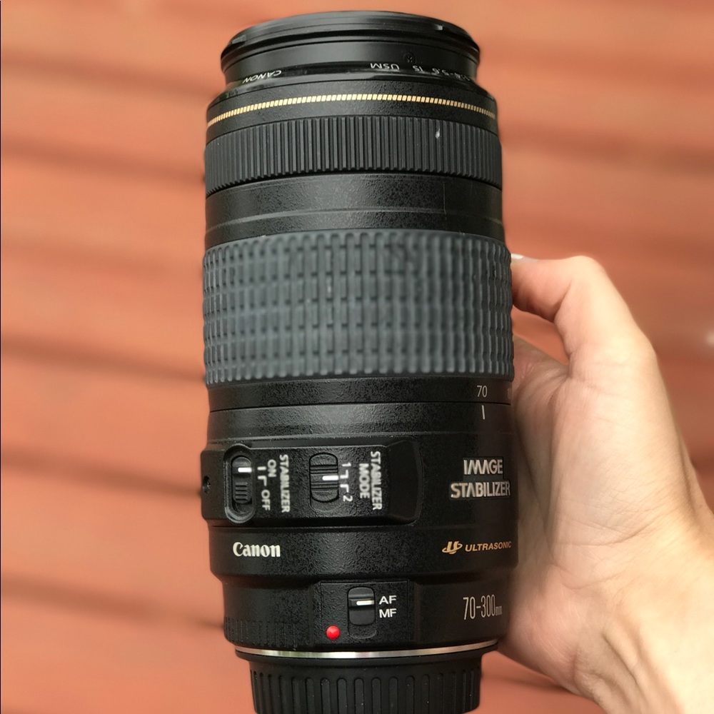 Canon zoom lens EF 70-300mm 1: 4-5.6