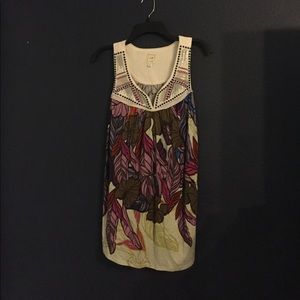 Sleeveless floral top