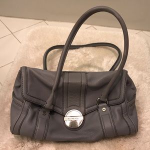 Slate Blue/Gray Michael Kors Satchel