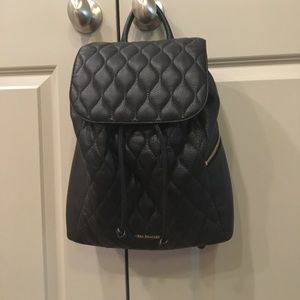 Vera Bradley quilted leather backpack