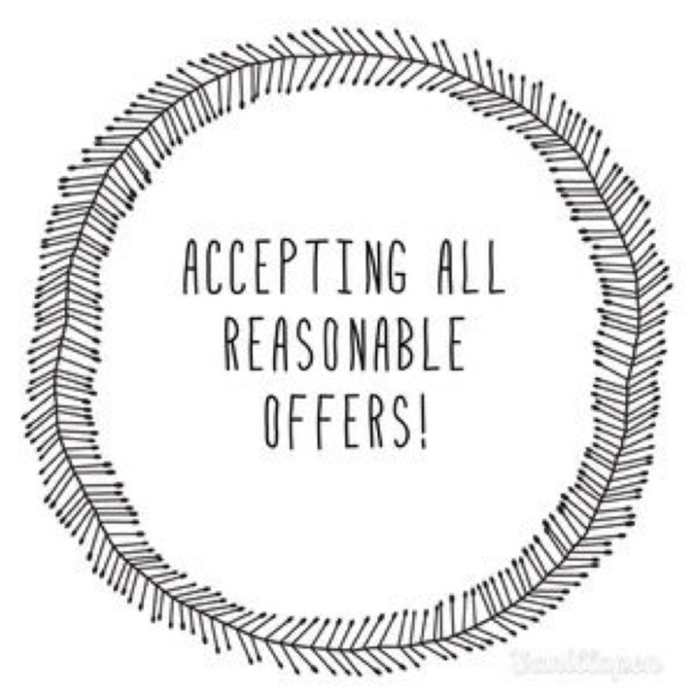 ACCEPTING ALL (reasonable) OFFERS!