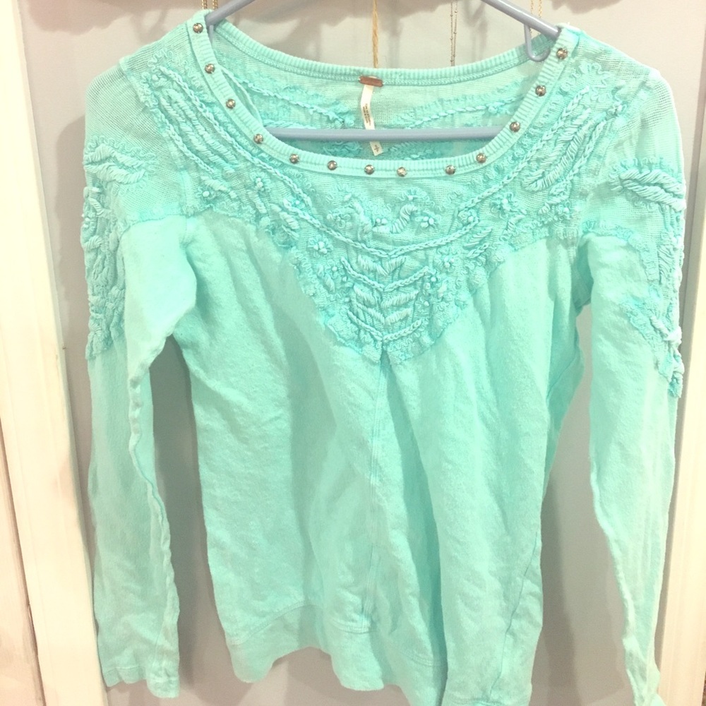 Free People Aztec Top!