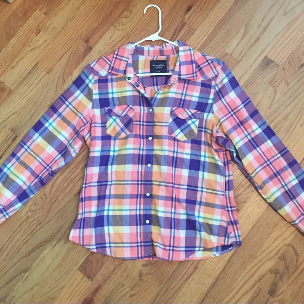 American Eagle Plaid Shirt