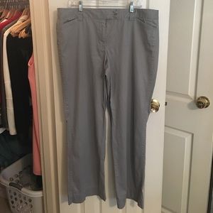 Ann Taylor Grey Casual Pants