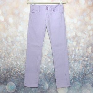 Lilly Pulitzer Lavender Worth Straight Jeans