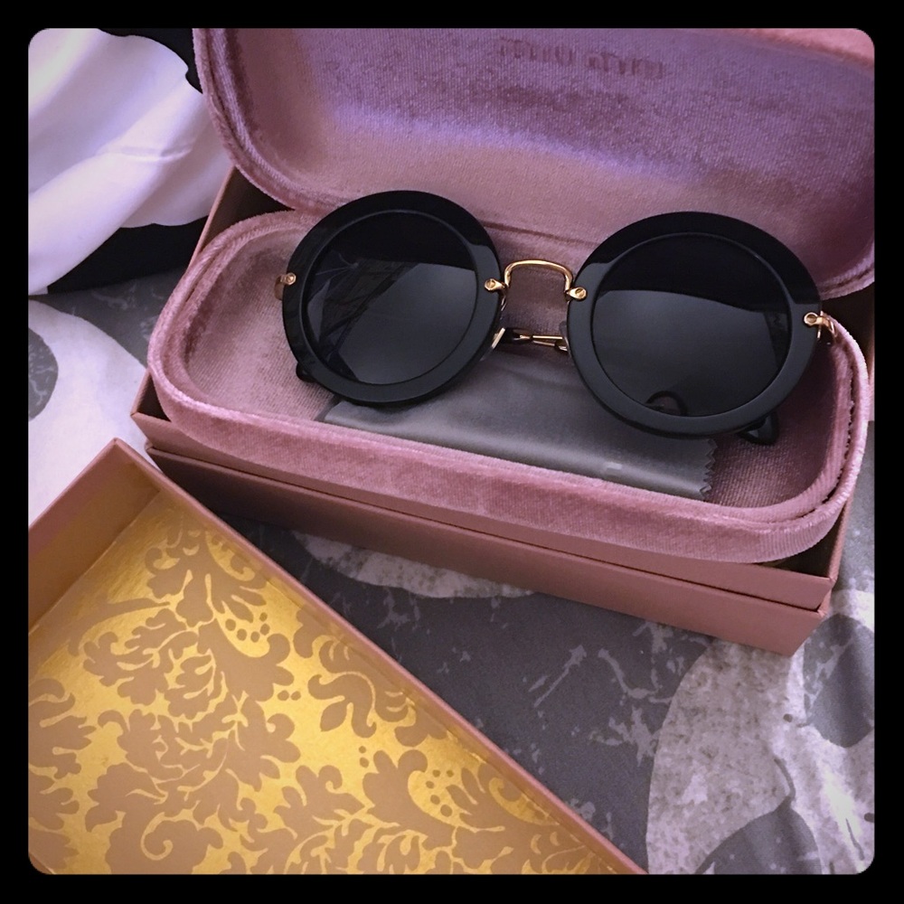 Miu miu sunglasses only never been worn