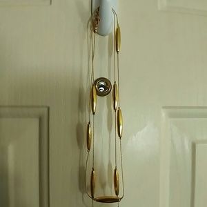 Gold layering necklace