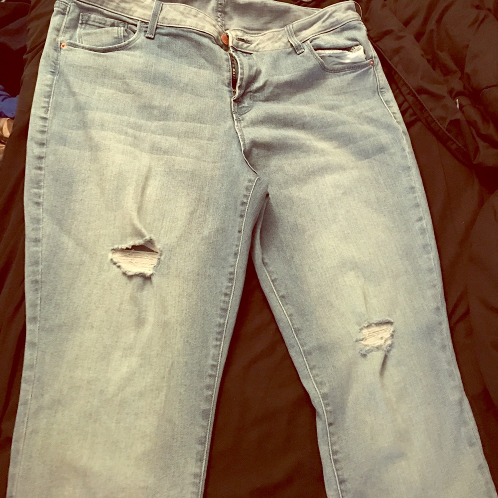 Old navy rockstar skinny jeans
