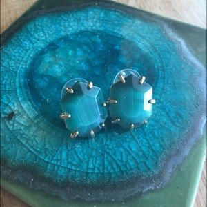 Kendra Scott Morgan Stud- Green