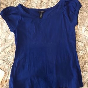 Royal blue Banana Republic tee
