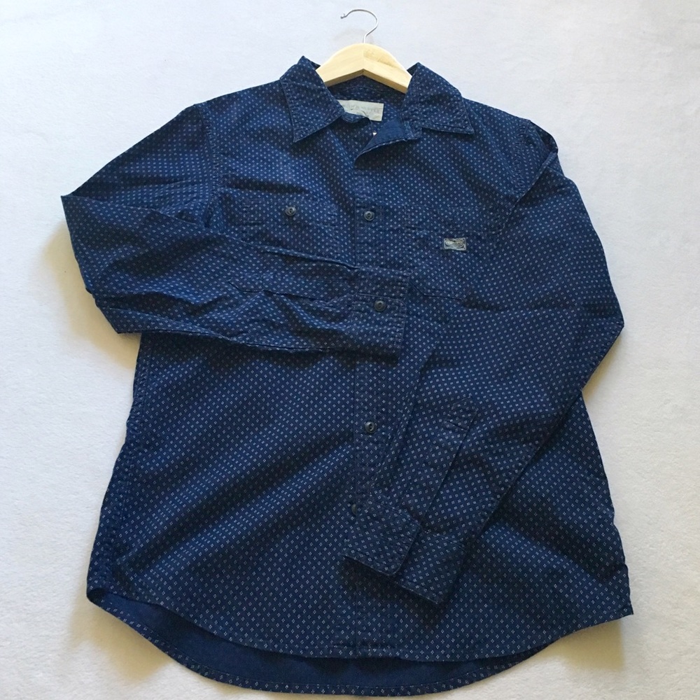 Denim and Supply Button Down Print Shirt