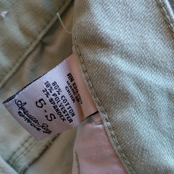 American Rag Cie mint green denim jeans - Picture 7 of 8