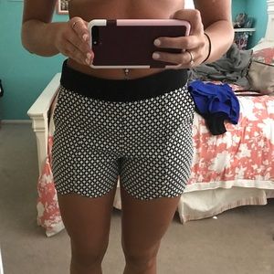 Black and White Shorts NWT