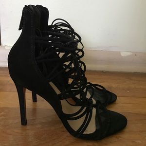 SCHUTZ Lace Up Heels