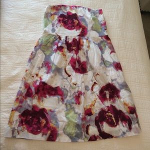 Strapless A-Line Dress