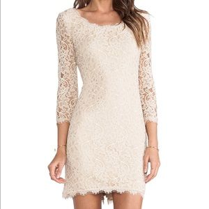 DVF Zarita Dress in Ivory