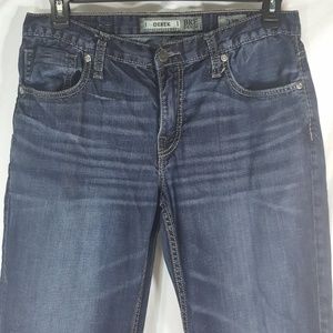 Mens BKE Derek jeans 33R buckle