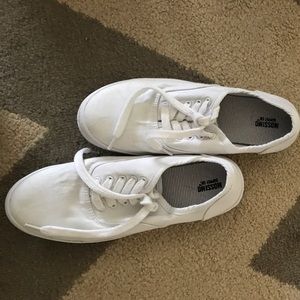 White sneakers