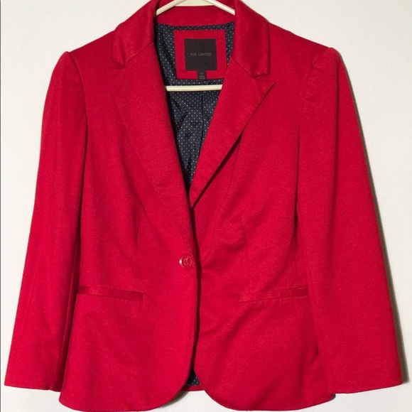Limited - Red Blazer - Picture 2 of 3