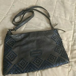 Vintage Isabella Fiore leather cross body bag.