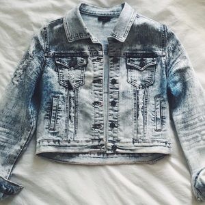 Acid wash Denim Jacket