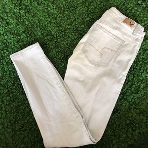 ripped american eagle denim