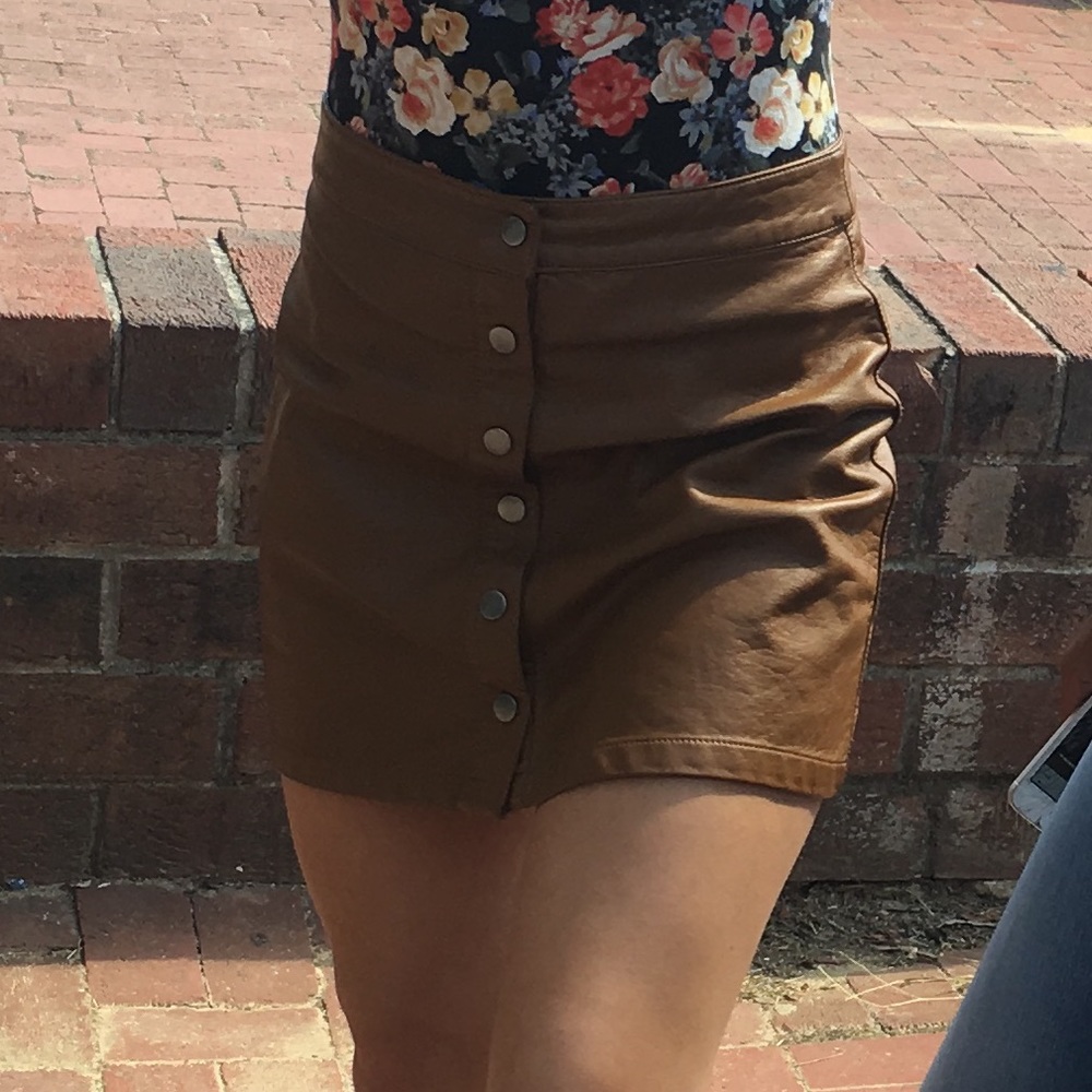 Leather Skirt