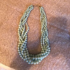 Turquoise beaded necklace