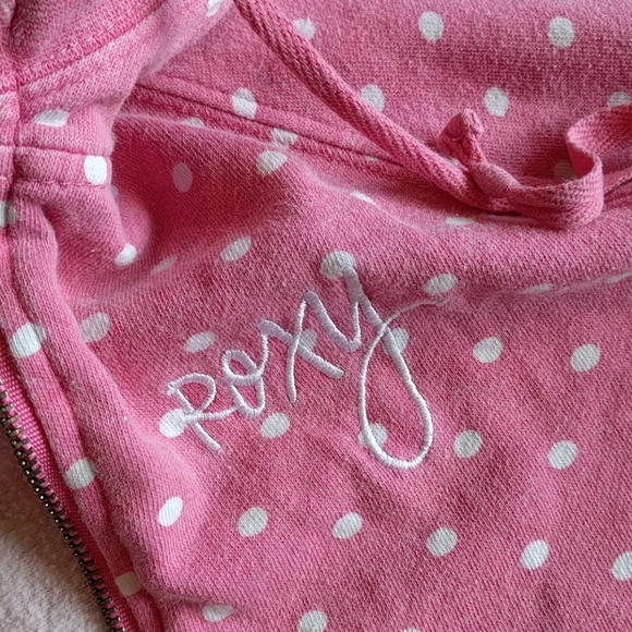 Roxy zip front hoodie sweatshirt - Picture 3 of 5