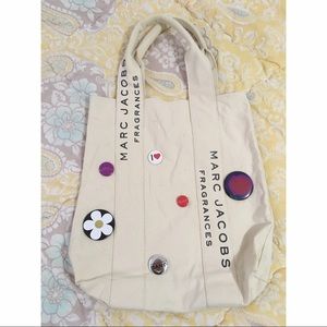Marc Jacobs canvas tote bag