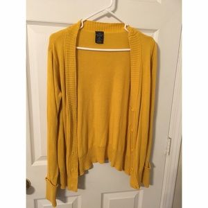 Mustard Cardigan