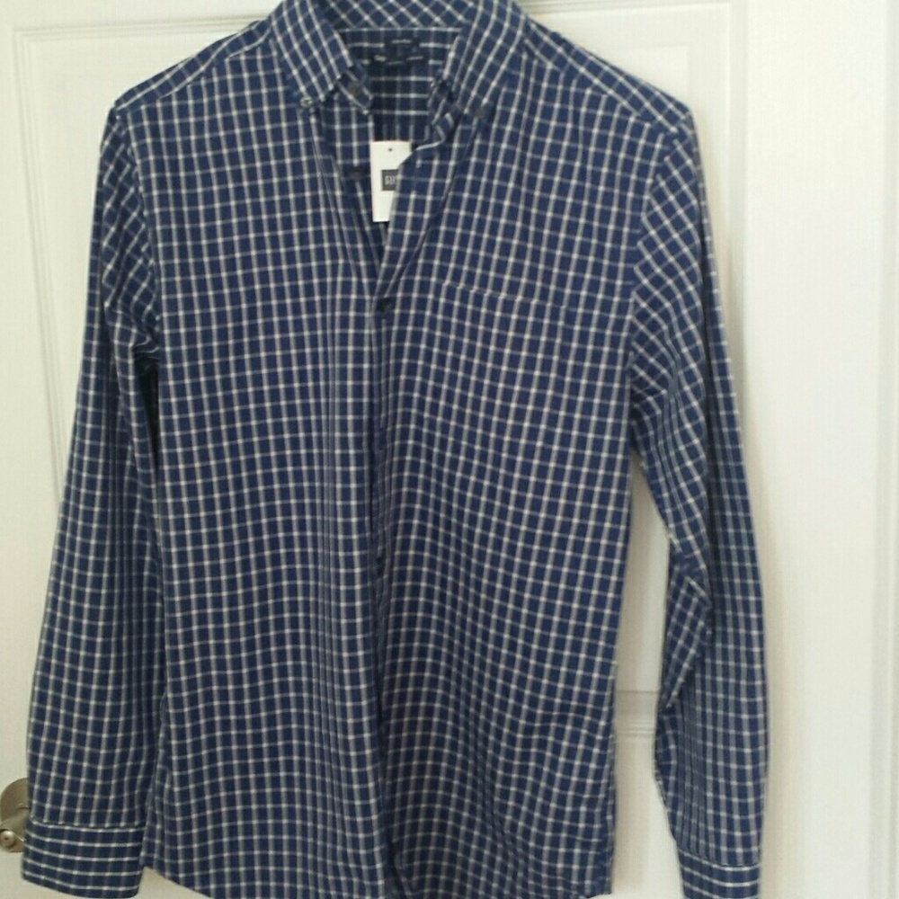 Gap checks shirt full sleeve