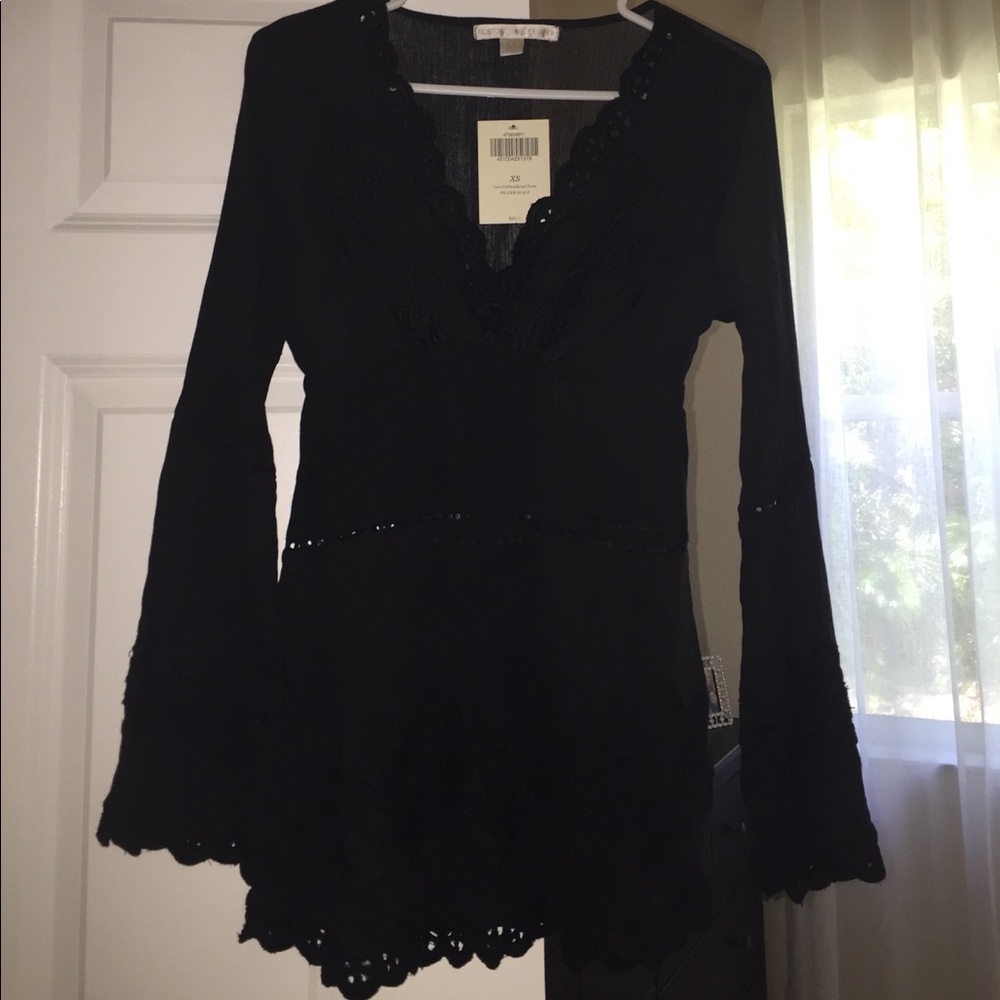 Lace tunic