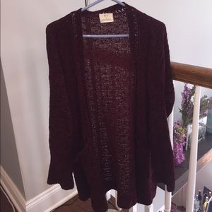 Maroon sweater
