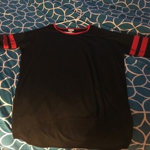 M Black and red Lularoe Irma