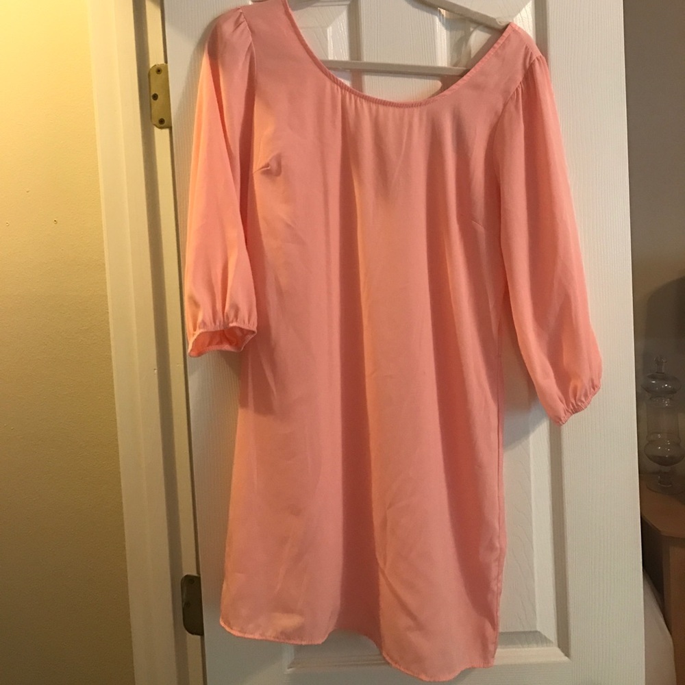 pink dress