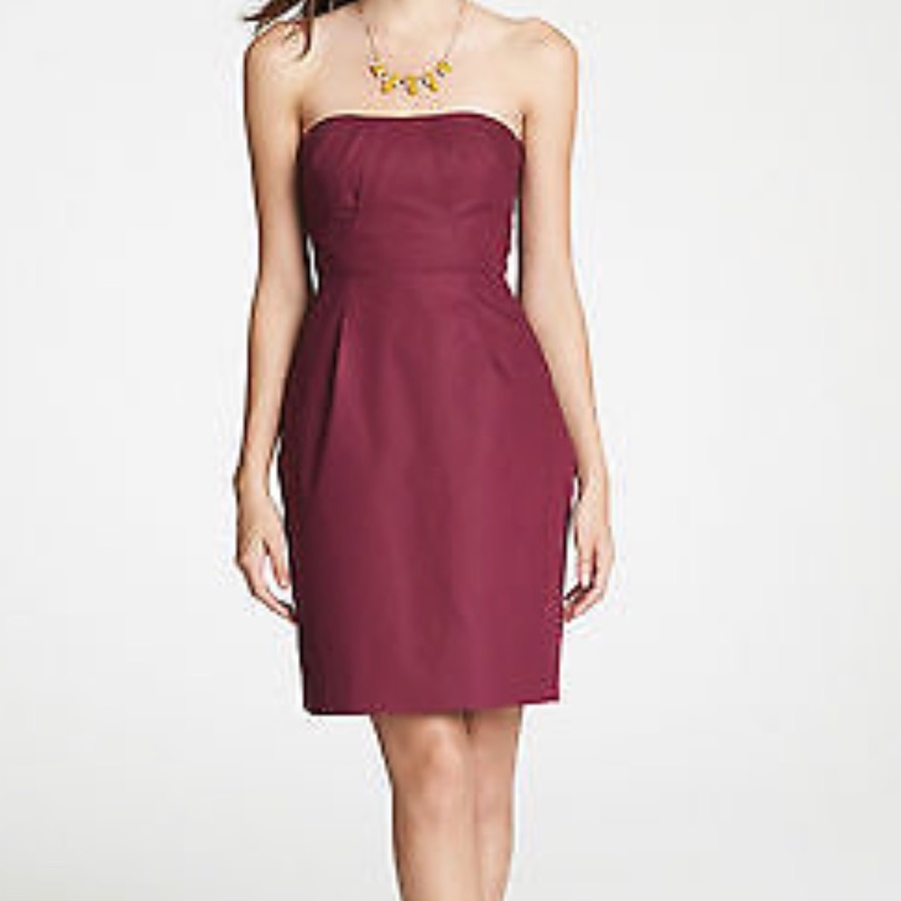 J Crew Erica Strapless Dress