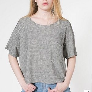 American Apparel striped tshirt