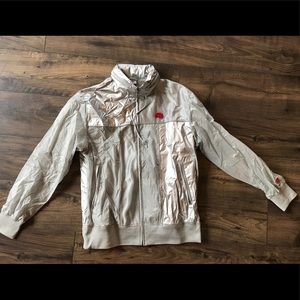 Nike Silver Reflective Retro Jacket - Large