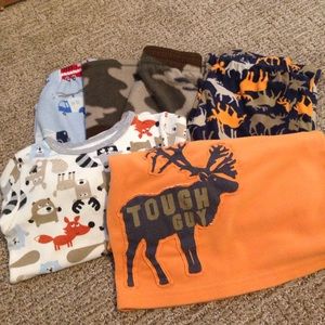 Lot of boys PJ's