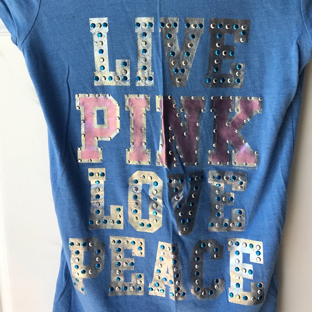 ❌SOLD❌PINK Tee Size Small