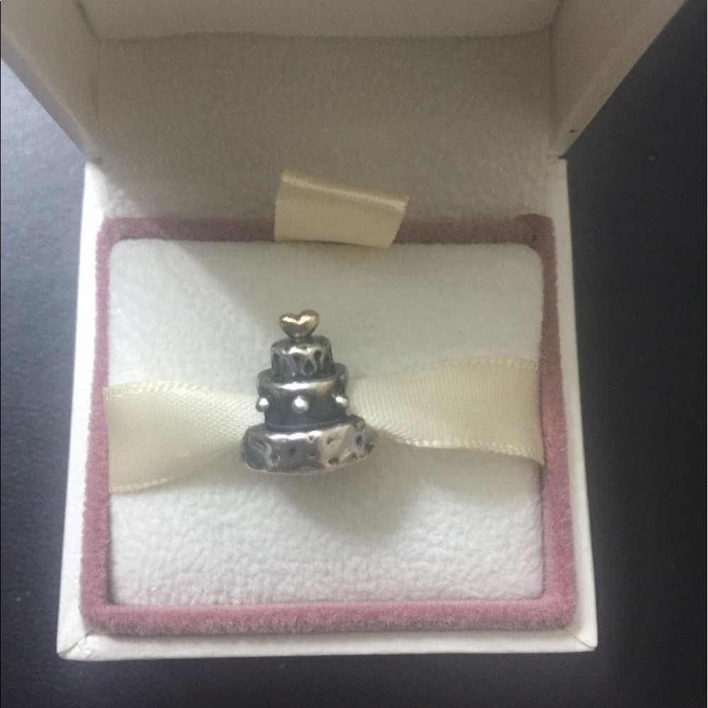 Retired Authentic Pandora Two Tone Cake