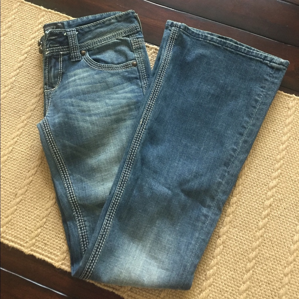 Express flare jeans